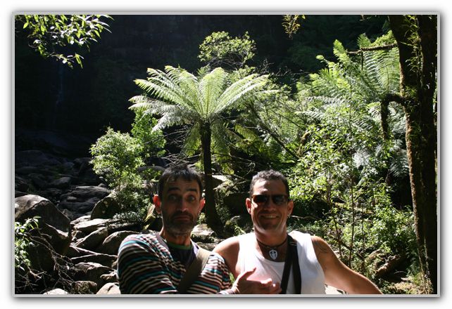 Stuart & CJ at Erskine Falls Feb 2007
